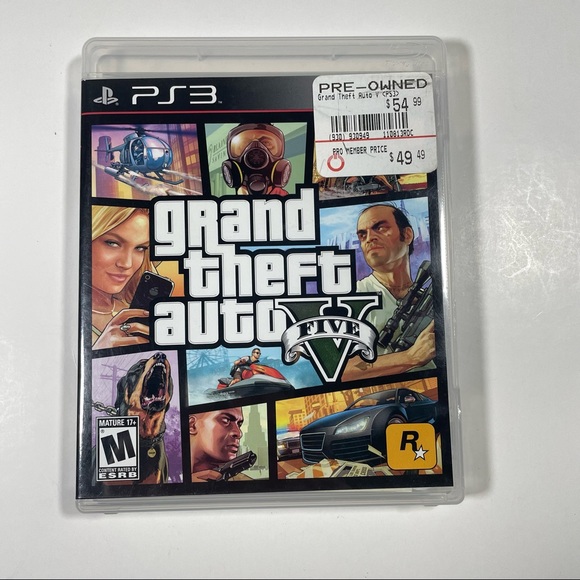 PS3 Grand Theft Auto V GTA5 Complete - Picture 2 of 6